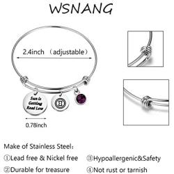WSNANG Black Widow Inspired Gift Sun is Getting Real Low Bracelet Avengers Jewelry Black Widow Fans Gift