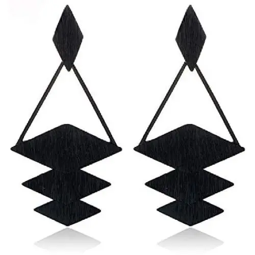 KaFu Statement Earrings Wooden Earrings for Women - Big Round Circle Geometric Wood Drop Dangle Hook Earrings Fashion Cute KaFu Statement Earrings Wooden Earrings for Women - Big Round Circle Geometric Wood Drop Dangle Hook Earrings Fashion Cute