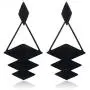 KaFu Statement Earrings Wooden Earrings for Women - Big Round Circle Geometric Wood Drop Dangle Hook Earrings Fashion Cute KaFu Statement Earrings Wooden Earrings for Women - Big Round Circle Geometric Wood Drop Dangle Hook Earrings Fashion Cute