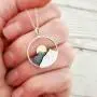 Olbye Women Mountain Necklace Sun Wave Pendant Necklaces for Women and Girls Traveler Gifts Mountain Charm Necklace Jewelry (Silver 5) Olbye Women Mountain Necklace Sun Wave Pendant Necklaces for Women and Girls Traveler Gifts Mountain Charm Necklace Jewelry (Silver 5)