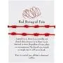 Caiyao 2 Pieces 7 Knots Red Bracelet Adjustable Kabbalah Red Knot String Bracelet Amulet for Protection Good Luck Handmade Red Rope Cord String Thread Bracelet for Women Men Girls Boys Family Friends