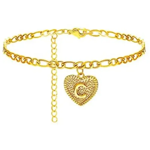 18K Gold Initial Anklet Silver Ankle Bracelets for Women Stainless Steel Letter Anklet with Initials Figaro Chain Anklets Gold Anklets Bracelets for Women 18K Gold Initial Anklet Silver Ankle Bracelets for Women Stainless Steel Letter Anklet with Initials Figaro Chain Anklets Gold Anklets Bracelets for Women