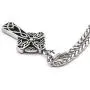 Gungneer Celtic Cross Necklace Knot Pendant Stainless Steel Charm Chain Religious Infinity Jewelry Gift Men Women