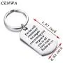 CENWA Bible Verse Keychain for He Will Command His Angels Concerning You to Guard You in All Your Ways Religious Jewelry Christian Gift Psalm 91:11 Gift