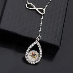 UJIMS Order of The Eastern Star Earrings OES Symbol Jewelry OES Sorority Bracelet Gift for Women Girls Sisterhood Gift