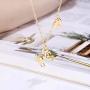 Hidepoo Horse Gifts for Girls, 14K Gold Plated Heart Initial Pendant Horse Necklace for Girls Personalized Dainty Horse Jewelry Horse Necklace Horse Gifts for Girls