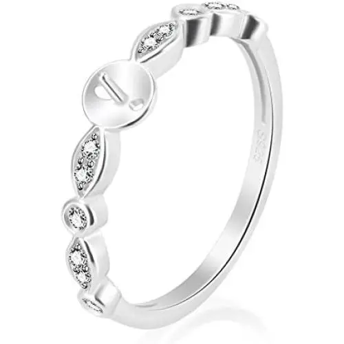 LGSY 925 Sterling Silver Antique Rings for Pearl Jewelry Making, Design Pearl Ring Fittings/Settings/Mountings for Women LGSY 925 Sterling Silver Antique Rings for Pearl Jewelry Making, Design Pearl Ring Fittings/Settings/Mountings for Women