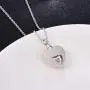 Loved Ones Urn Necklace 925 Sterling Silver Keepsake Memorial Heart Pendant Cremation Jewelry for Women Loved Ones Urn Necklace 925 Sterling Silver Keepsake Memorial Heart Pendant Cremation Jewelry for Women