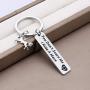 FAADBUK Horse Lover Gift Horseback Riding Keychain Horse Owner Gift You Dont Scare Me I Ride A Mare Jewelry Equestrian Gift