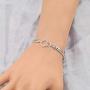 WUSUANED Aunt and Niece Gift The Love Between an Aunt and Niece is Forever Relationship Bracelet Aunt Gift from Niece