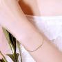 14k Gold Sideways Cross Bracelets for Women, Yellow Gold Engraved Faith Cross Bracelet with Adjustable Chain Fine Jewelry for Mom, Wife, Girl, 6.5'' - 8.5''