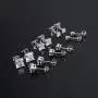 6 Pairs 18K Gold Plated Cubic Zirconia Stud Earrings Set Princess Round Clear Sparkling CZ Hypoallergenic Jwerlry for Women Men 6 Pairs 18K Gold Plated Cubic Zirconia Stud Earrings Set Princess Round Clear Sparkling CZ Hypoallergenic Jwerlry for Women Men