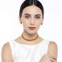 Aheli Indian Necklace Earring Set Indian Traditional Bollywood Fashion Jewelry for Women