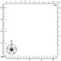 Silvershake Genuine Lapis 925 Sterling Silver Pentagram Star Pendant with 18 Inch Chain Necklace