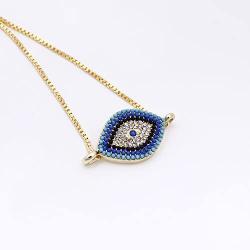 SENFAI Classics Evil Eye Adjustable Bracelet with Yellow Gift Box