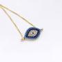 SENFAI Classics Evil Eye Adjustable Bracelet with Yellow Gift Box