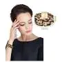 Hicarer 3 Pieces Leopard Bracelets Bohemia Leopard Earrings Necklace for Women Girls (Teardrop Earring Set)