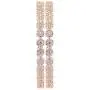 Ratnavali Jewels CZ Zirconia Gold Tone Red Green Diamond Elegant Bollywood Wedding Bangles Jewelry Women