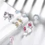Aurora Tears Flower Necklace Earrings Sets Women 925 Sterling Silver Rose/Tulip/Catus Jewelry Birthday Dating Gift Aurora Tears Flower Necklace Earrings Sets Women 925 Sterling Silver Rose/Tulip/Catus Jewelry Birthday Dating Gift