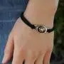 GRAPHICS & MORE Wonder Woman Movie Golden Lasso Logo Novelty Suede Leather Metal Bracelet GRAPHICS & MORE Wonder Woman Movie Golden Lasso Logo Novelty Suede Leather Metal Bracelet