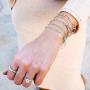 West Coast Jewelry | ELYA Stainless Steel Paperclip Bracelet 7.5''