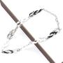 Harajuku Streetwear Flame Necklace for Women Girls Hip Hop Punk Accessory Mens Choker Necklaces Boys Rock Gothic Chain Adjustable Jewelry