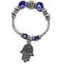 Nazareth Store Blue Beads Evil Eye Bracelet Hamsa Hand of Fatima for Men Women Stretch Bracelets Lucky Charm Nazareth Store Blue Beads Evil Eye Bracelet Hamsa Hand of Fatima for Men Women Stretch Bracelets Lucky Charm