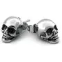Warvik Biker Skull Stud Earrings Gothic Punk Skeleton Dangle Hip Hop Accessories, Stainless Steel Jewelry Mens Womens Warvik Biker Skull Stud Earrings Gothic Punk Skeleton Dangle Hip Hop Accessories, Stainless Steel Jewelry Mens Womens
