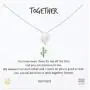 MUSTHAVE Together Cactus 18K Gold Plated Necklace with Message Card, Yellow and White Color, Anchor Chain, Best Gift Necklace, Size 16 inch + 2 inch Extender, Together Cactus Pendant, Gift Card MUSTHAVE Together Cactus 18K Gold Plated Necklace with Message Card, Yellow and White Color, Anchor Chain, Best Gift Necklace, Size 16 inch + 2 inch Extender, Together Cactus Pendant, Gift Card