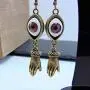 Evil Eye Earrings for Women hypoallergenic Dangle Earrings Hamsa Hand Long Drop Earrings Statement Earrings Christmas Festival Jewelry for Girls Evil Eye Earrings for Women hypoallergenic Dangle Earrings Hamsa Hand Long Drop Earrings Statement Earrings Christmas Festival Jewelry for Girls