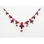 Faship Gorgeous Rhinestone Crystal Floral Necklace Earrings Set Faship Gorgeous Rhinestone Crystal Floral Necklace Earrings Set