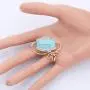 BAUNA Funny Social Distancing Jewelry Mask Brooch with Rhinestone 2021 Pandemic Gift