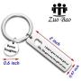 Zuo Bao Stepdaughter Gifts Daughter in Law Keychain I Didnt Give You The Gift of Life Life Gave Me The Gift of You Stepson Keychain Stepmom Gifts