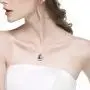 Sterling Silver Jewelry March April Birthstone Aquamarine Necklace for Her Birthday Gift Wife Mom I Love You to the Moon and Back Jewelry Simulated Diamond Amethyst Garnet Necklace