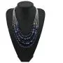 Bocar Long Statement Vintage 5 Layer Stone Acrylic Beads Necklace Women Bocar Long Statement Vintage 5 Layer Stone Acrylic Beads Necklace Women