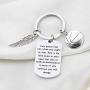 WSNANG Basketball Star Memorial Gift Inspirational Quotes Jewelry If You Continue You Will Change Keychain Gift for Basketball Lovers