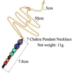 3pcs/Set 7 Chakra Lava Rock Stone Beads Yoga Reiki Healing Energy Balancing Gemstone Energy Balancing Necklace Bracelets Jewelry Set