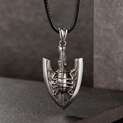 Funfeel JoJo Stand Arrow Requiem Arrow Pendant Necklace (Requiem Arrow Stainless Steel)