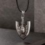 Funfeel JoJo Stand Arrow Requiem Arrow Pendant Necklace (Requiem Arrow Stainless Steel)