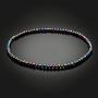 Unisex Magnetic Necklace, Health Energy Healing Hematite Beads for Crystal Quartz Stretch Health Care