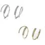 Minimalist Wrap Drop Earrings Shining Single Row Rhinestones Dangle Earrings Short Small Fresh Wave Earrings for Women Girls Jewelry