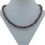 GlassOfVenice Murano Glass Sommerso Necklace - Navy Blue