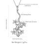 Aurora Tears 925 Sterling Silver Lizard Jewelry Women Animal Gecko Necklace/Earring Animal Jewellery
