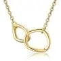 UILZ Pendant Necklace for Women - Tiny 14K Gold Plated Heart Circle Starfish Hollow Cube Pendant Chain Adjustable Necklace for Girls Women Jewelry Gifts