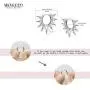 Mevecco Gold Dainty Huggie Hoop Earring,18K Gold Plated Cute Tiny Drop Ball Hoop Earrings for Women Mevecco Gold Dainty Huggie Hoop Earring,18K Gold Plated Cute Tiny Drop Ball Hoop Earrings for Women