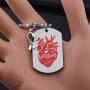 MAOFAED Heart Warrior Gift Heart Disease Gift CHD Awareness Gift Recovery Gift Encouragement Gift Heart Defect Awareness Gift