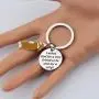AKTAP Welsh Corgi Dog Keychain Corgi Jewelry I Asked God for A True Friend So He Sent Me A Corgi Gift for Dog Lovers
