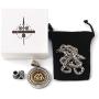 Gungneer Norse Valknut Pendant Viking Odins Symbol Nordic Pagan Jewelry Great Protection Amulet Talisman Stainless Steel Necklace