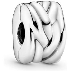 Pandora Jewelry Braided Sterling Silver Charm