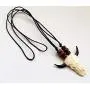 Ox Skull Bone Carving Pendant Surfer Tribal 16 to 32 inch Adjustable Cord Handmade Necklace Jewelry GA002 Ox Skull Bone Carving Pendant Surfer Tribal 16 to 32 inch Adjustable Cord Handmade Necklace Jewelry GA002
